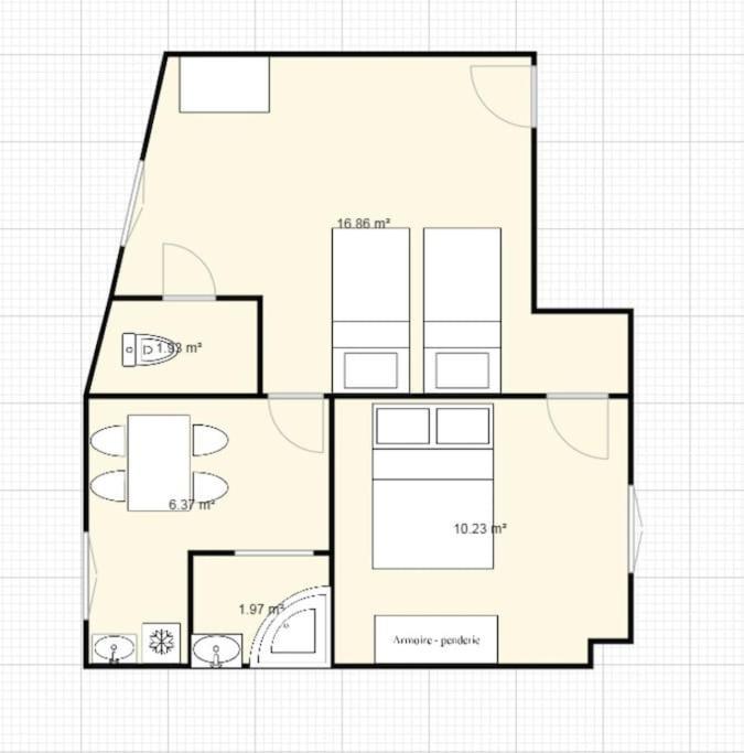 파리 Le 105 Bis Eiffel B&B 외부 사진